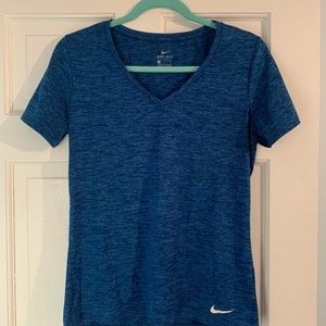 nike v neck dri-fit tshirt